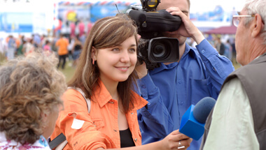 Zdjęcie zawodu Журналістка